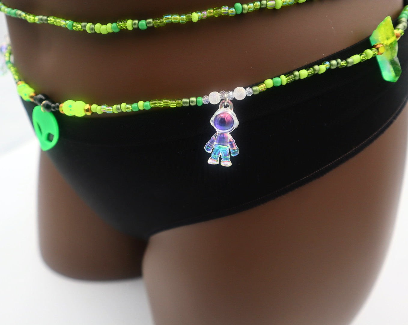 Belly Beads Chain | Beaded Belly Chain | Zhitz Art