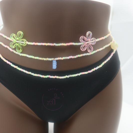 3-Piece Waist Bead Set | Waist Bead Set | Zhitz Art