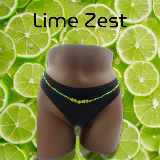 Lime Green Waist Beads | Waist Beads for Ladies | Zhitz Art