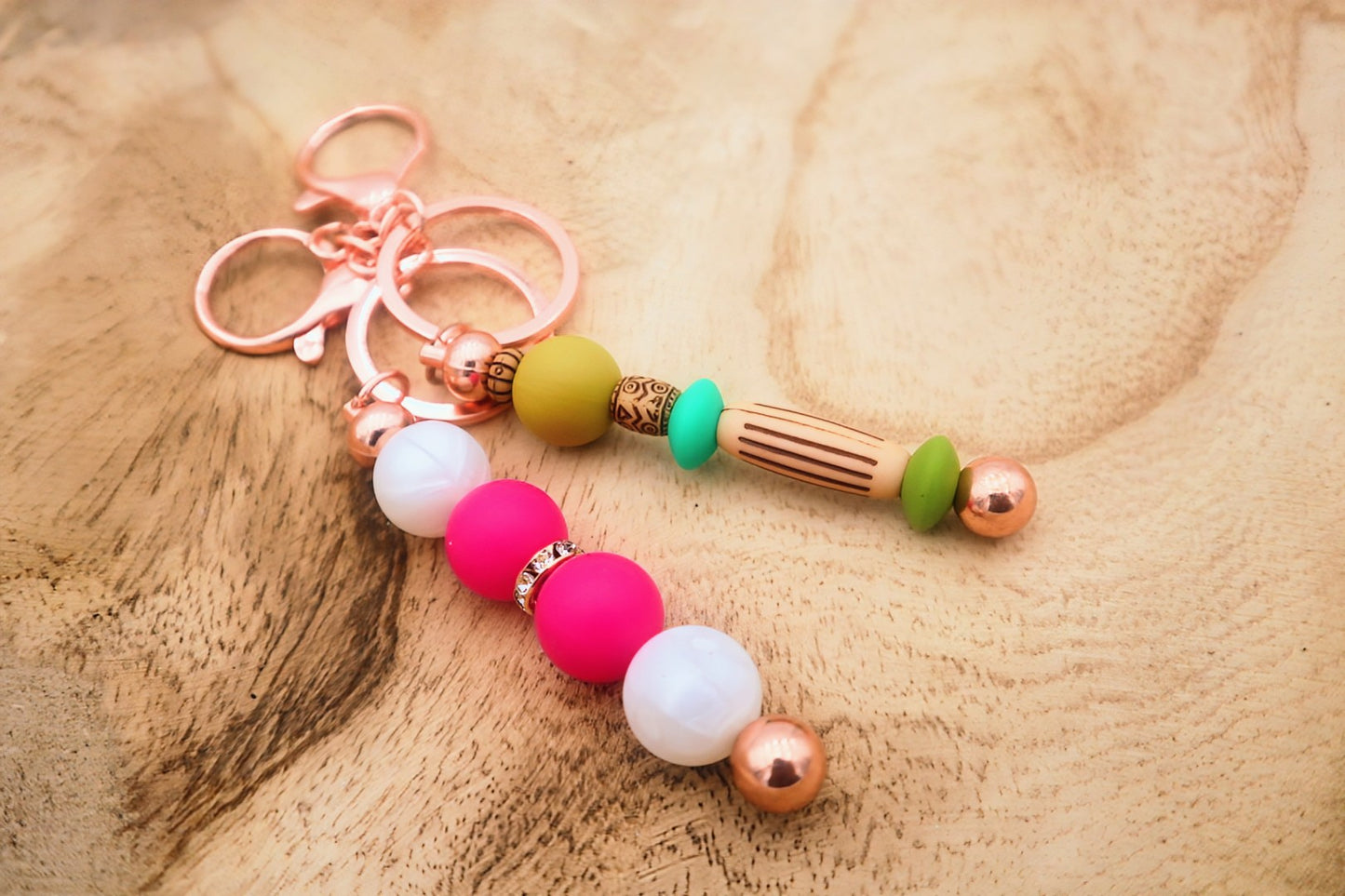 Handcrafted Beaded Keychain | Beaded Keychain | Zhitz Art