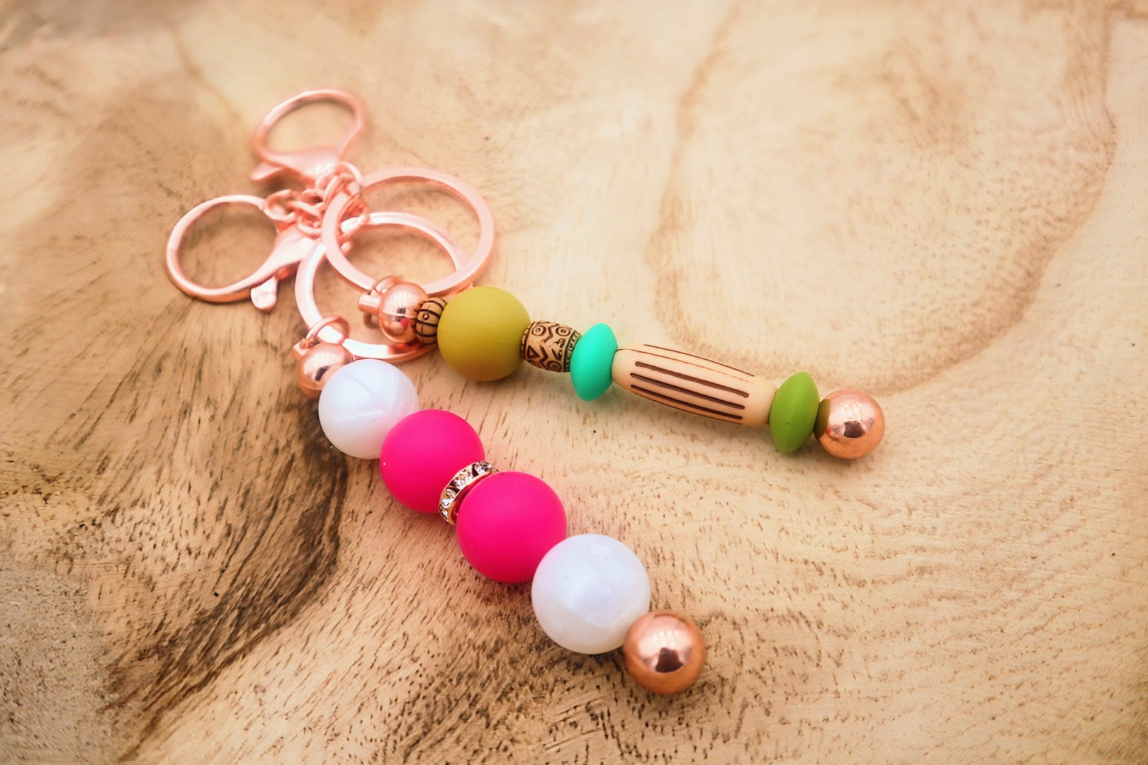 Handcrafted Beaded Keychain | Beaded Keychain | Zhitz Art