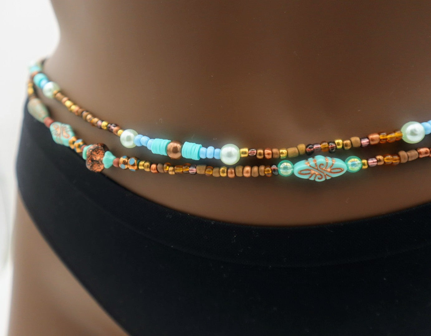 Belly Beads Set | Two Piece Belly Bead Set | Zhitz Art