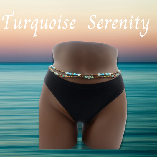 Belly Beads Set | Two Piece Belly Bead Set | Zhitz Art