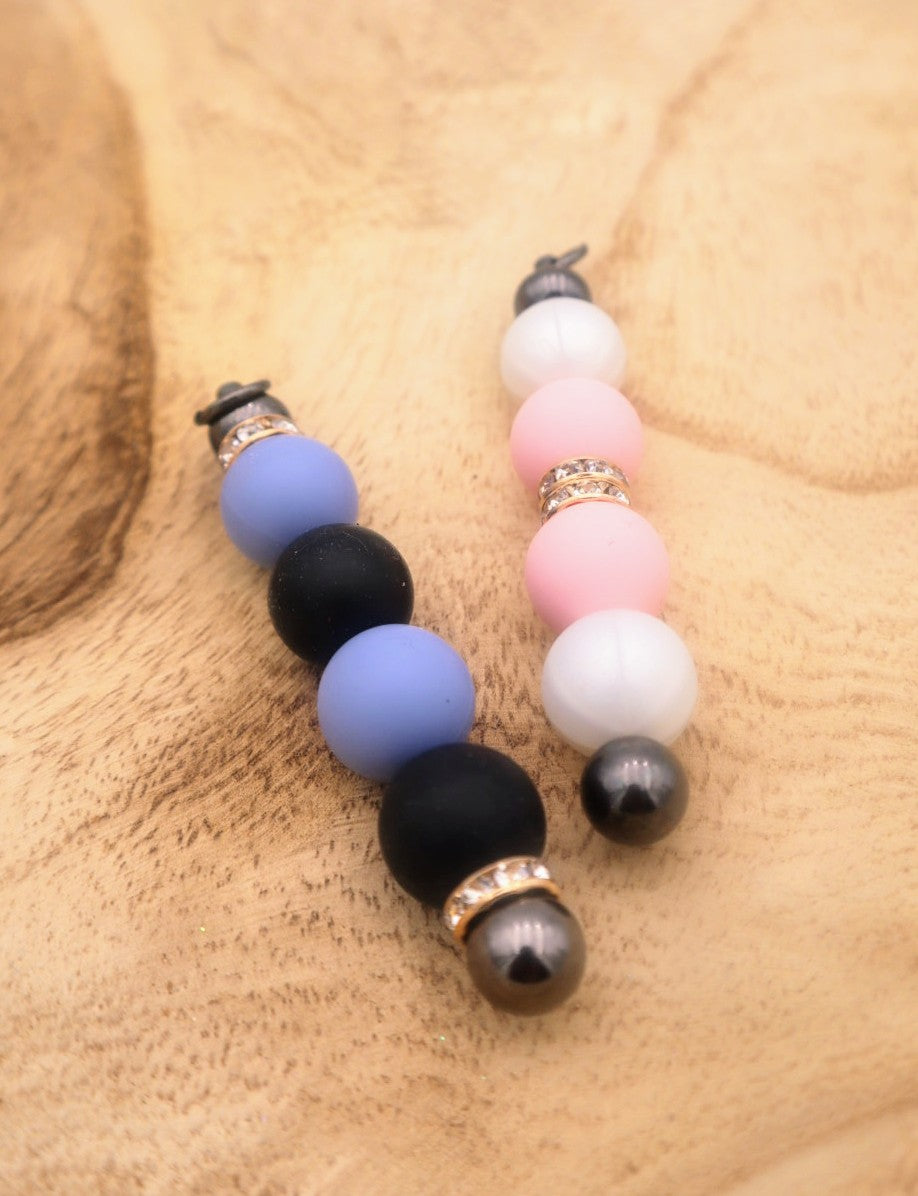 Beads Rod Keychain | Beads Keychain | Zhitz Art